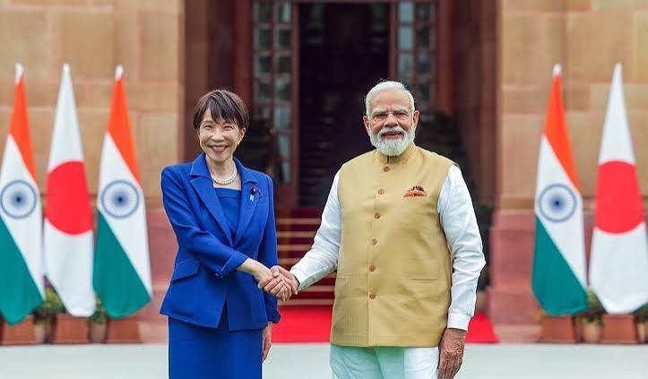 भारत-जापान संबंधों पर आगे की रणनीति को लेकर प्रधानमंत्री नरेंद्र मोदी और जापान की प्रधानमंत्री सानाए ताकाइची की बैठक